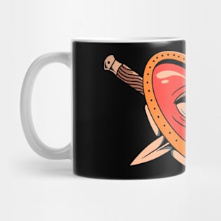 crual love tattoo Mug